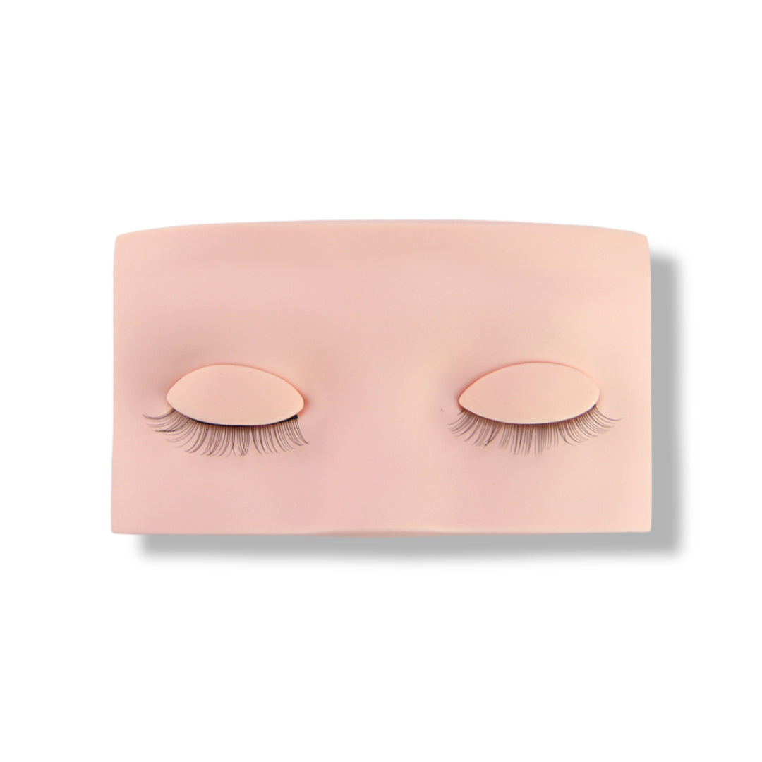 Eyelash Extension Practice Face with Removable Eyes