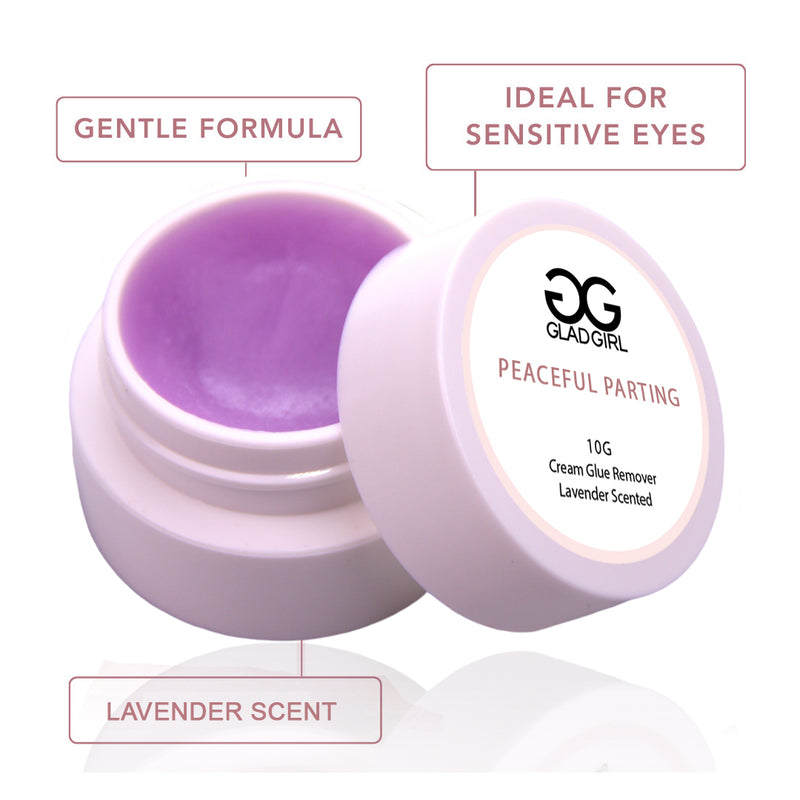 Peaceful Parting - Cream Eyelash Extension Glue Remover