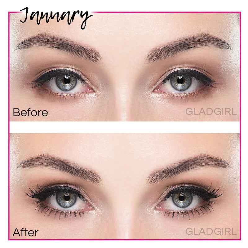 GladGirl False Lashes Bundle - January