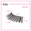 GladGirl False Lashes Bundle - Adele