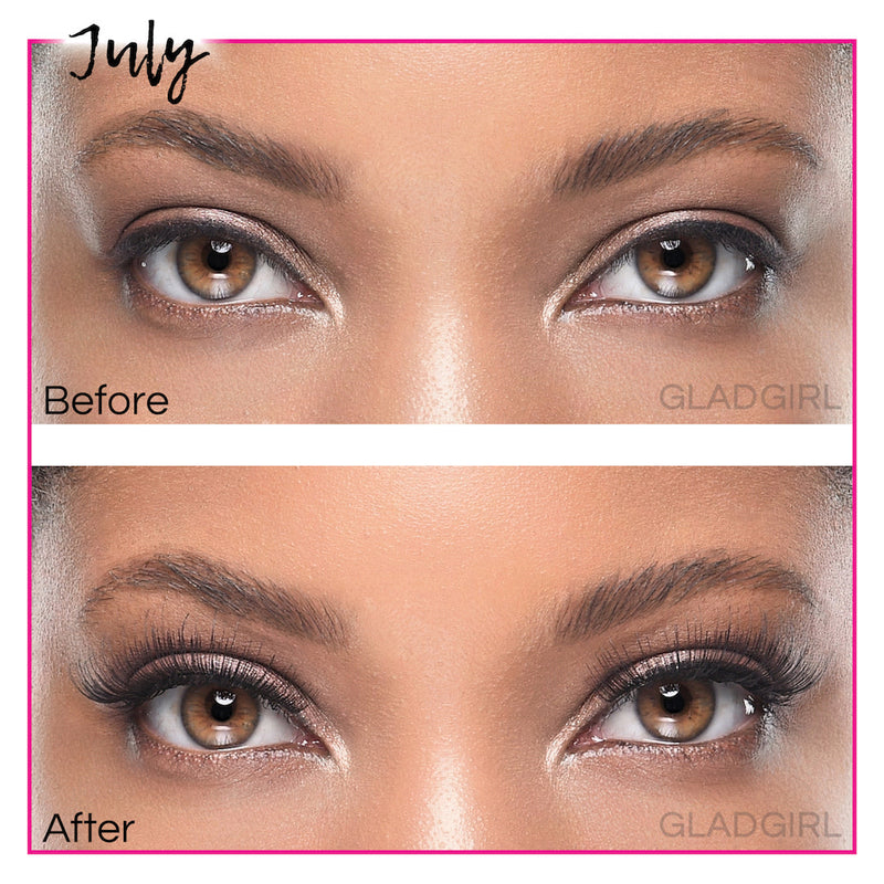 GladGirl False Lashes Bundle - July