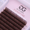 Signature Mink Medium Brown Lashes - CC Curl