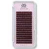 Signature Mink Medium Brown Lashes - CC Curl