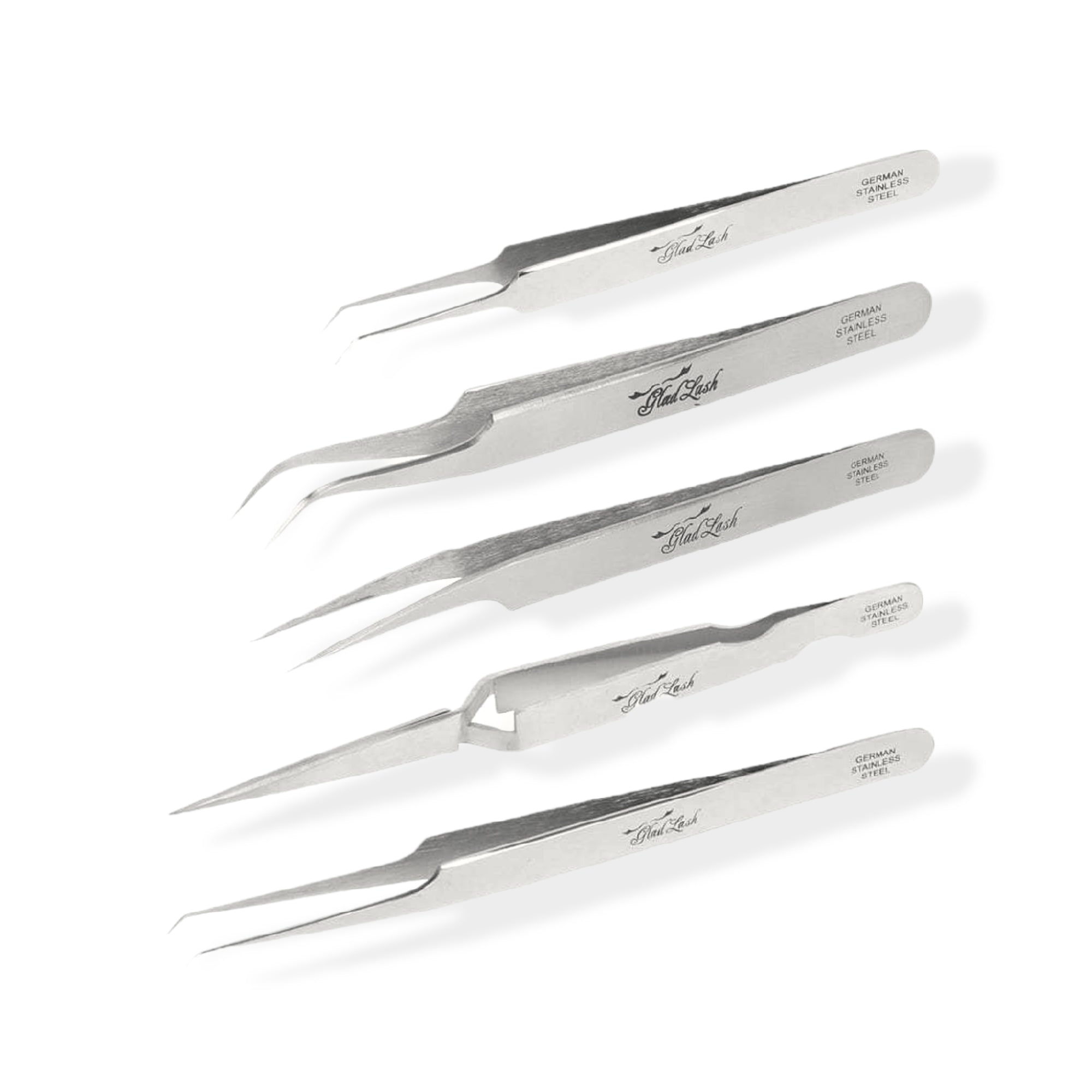 Stainless Steel German Engineered Tweezers for Classic Lashes