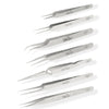 Stainless Steel German Engineered Tweezers for Eyelash Isolation