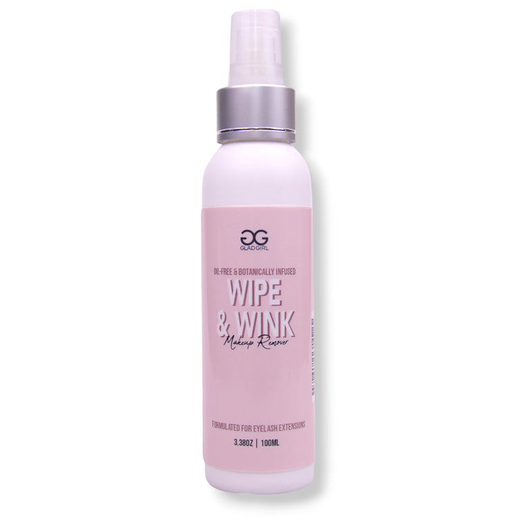 Wipe and Wink - Makeup Remover Formulated for Eyelash Extensions