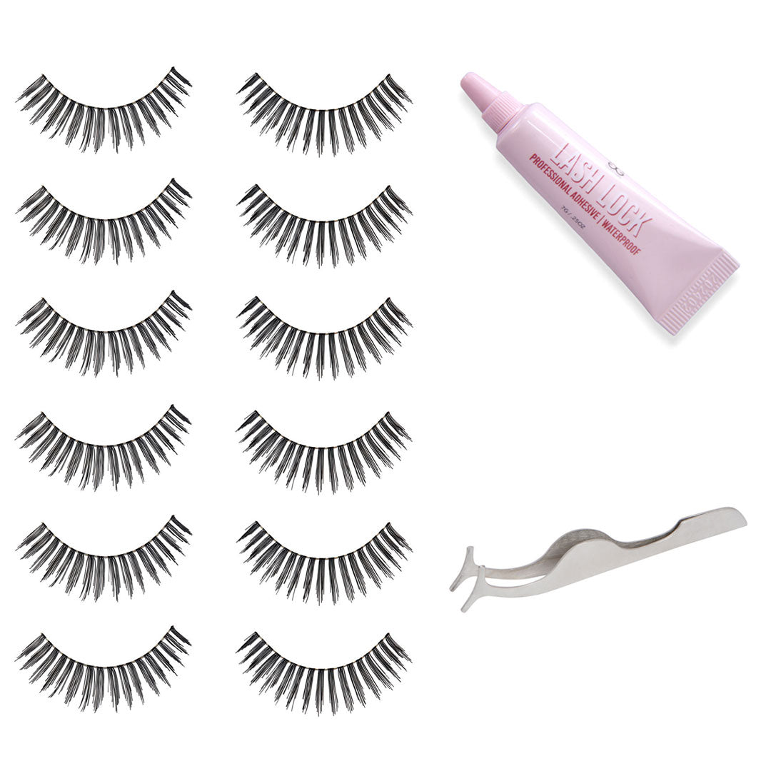 GladGirl False Lashes Bundle - April