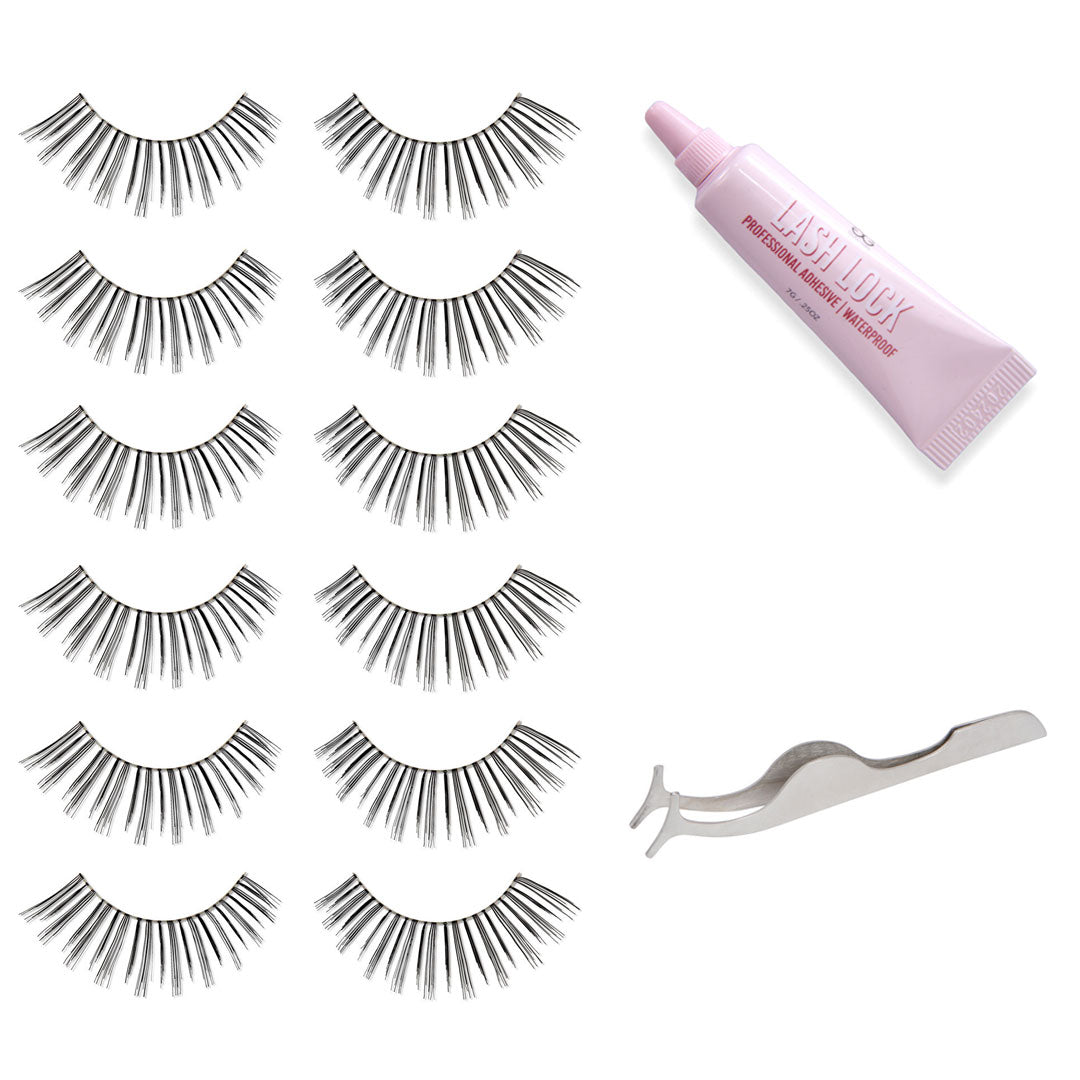 GladGirl False Lashes Bundle - Lower Lashes