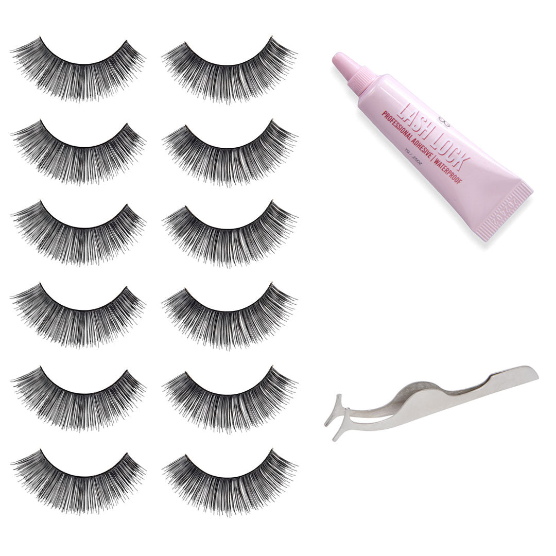 GladGirl False Lashes Bundle - July