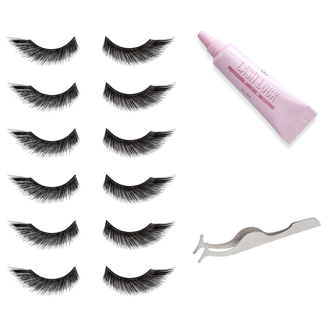 GladGirl False Lashes Bundle - January