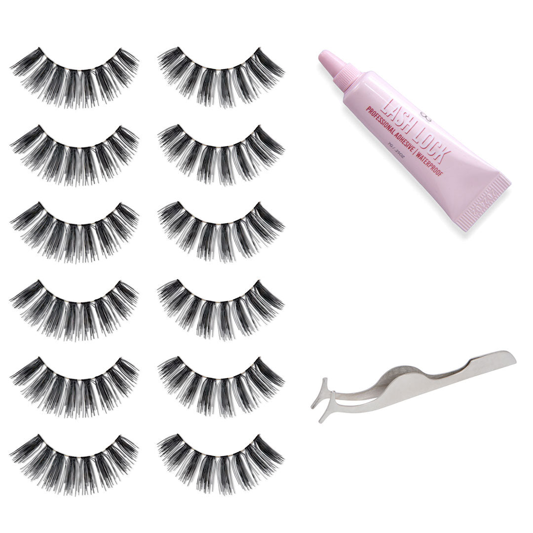 GladGirl False Lashes Bundle - Belle