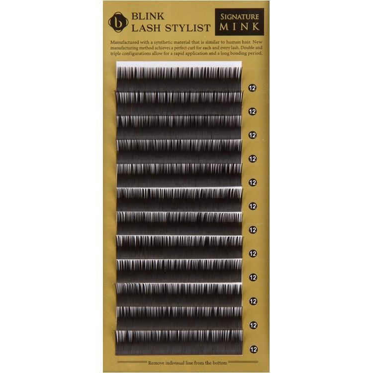 BLINK 100% Real Mink Fur Lashes C Curl 15mm for Eyelash Extension with Free  iBeautiful Sample