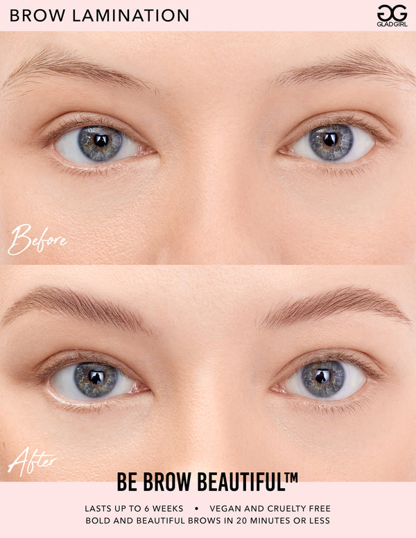 Please Enjoy My Brow Lamination Before and After Photos, Review