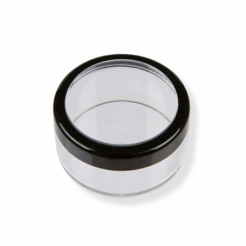 Eyelash extension storage jar for storing your premade hand made volume and mega volume fans