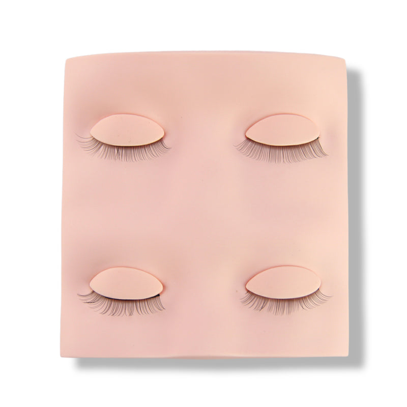 Eyelash Extension Practice Face with Removable Eyes