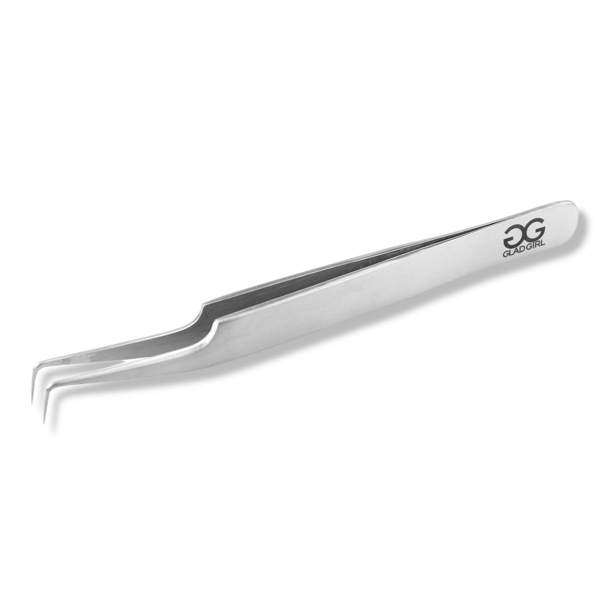 Stainless Steel Needle Nose Angled Tweezers - Accessories & Tools