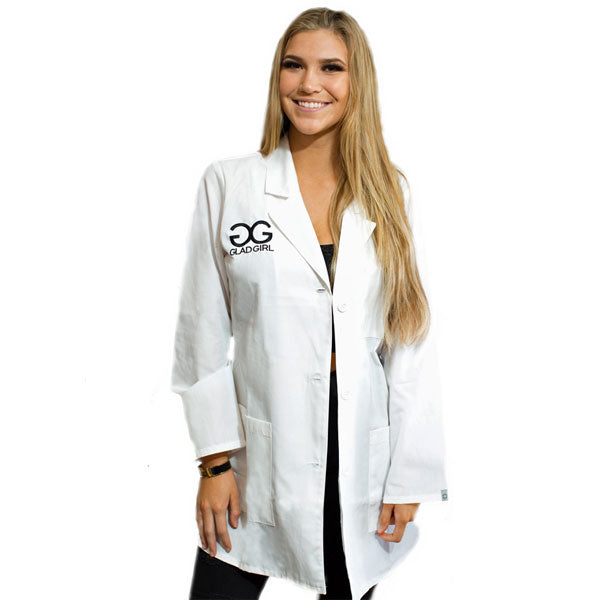 GladGirl Professional Eyelash Artist, Spa and Salon Lab Coat